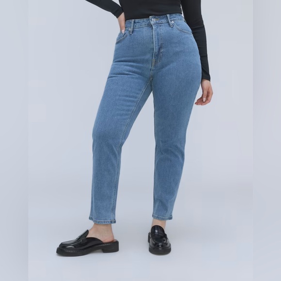 NWT Everlane The Original Curvy Cheeky® Jean Size 30 Inseam 28.5” - Picture 4 of 8